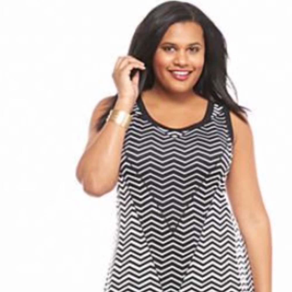 *NEVER WORN* Kim Rogers Plus Size Striped Sleeveless Maxi Dress Size 2X